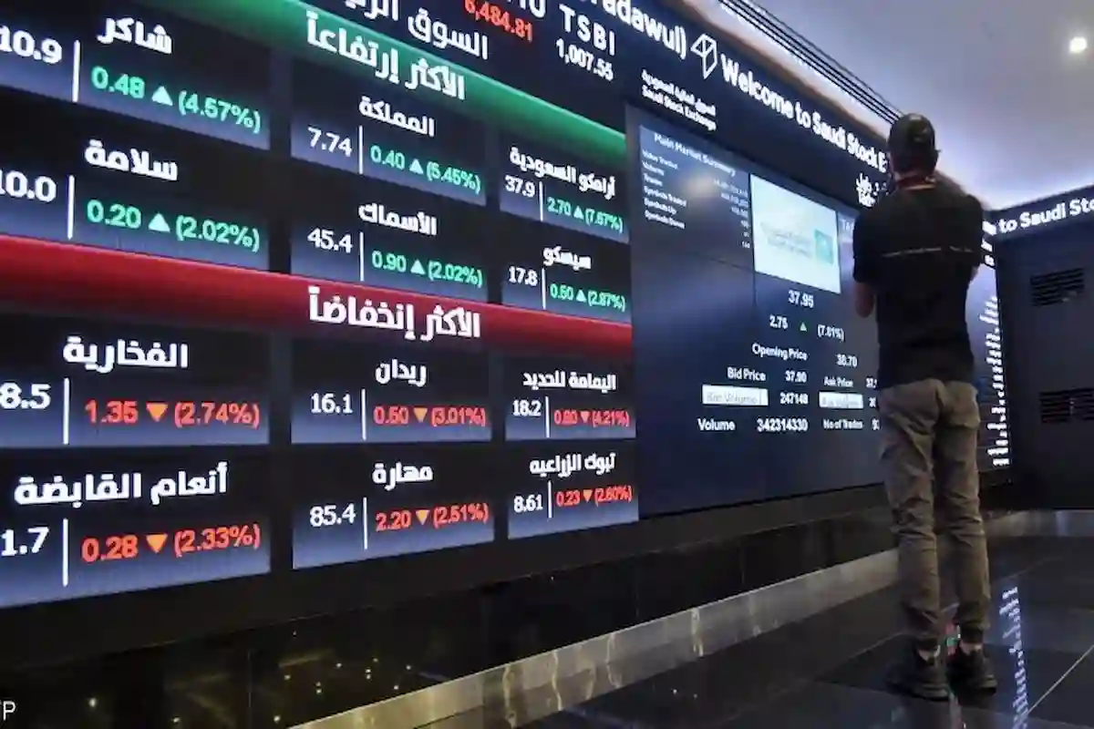 سوق الأسهم السعودية يغلق باللون الأخضر ختام جلسة الثلاثاء